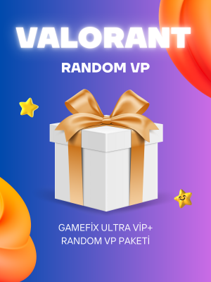Valorant Ultra Vip+ 2X Random VP Paketi 