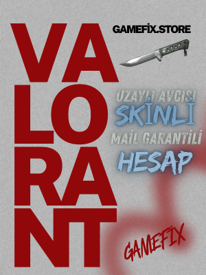 +VİP TR Uzaylı Avcısı Bıçaklı Valorant Hesap (Mail Değişen)