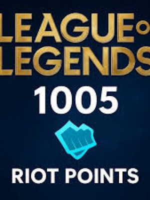  LOL Riot Points 1005 RP