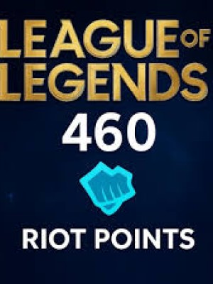 LOL Riot Points 460 RP 