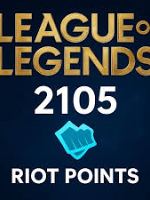 LOL Riot Points 2105 RP