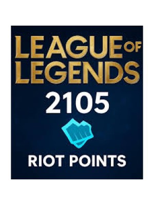 LOL Riot Points 2105 RP