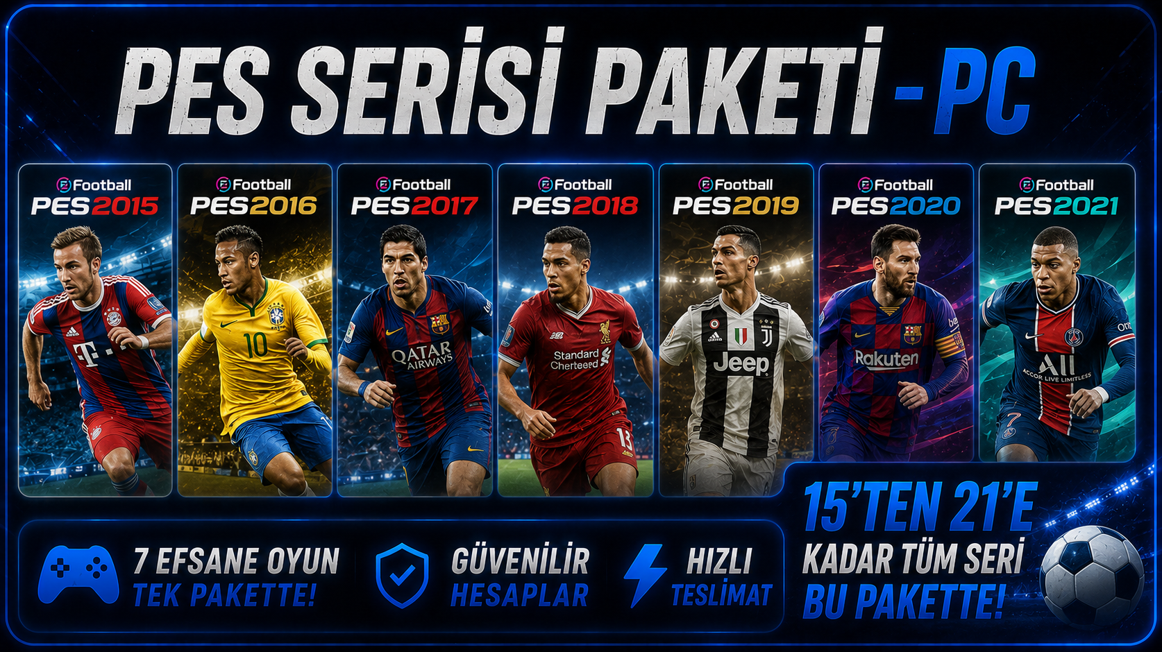 Pes Serisi Paketi - PC