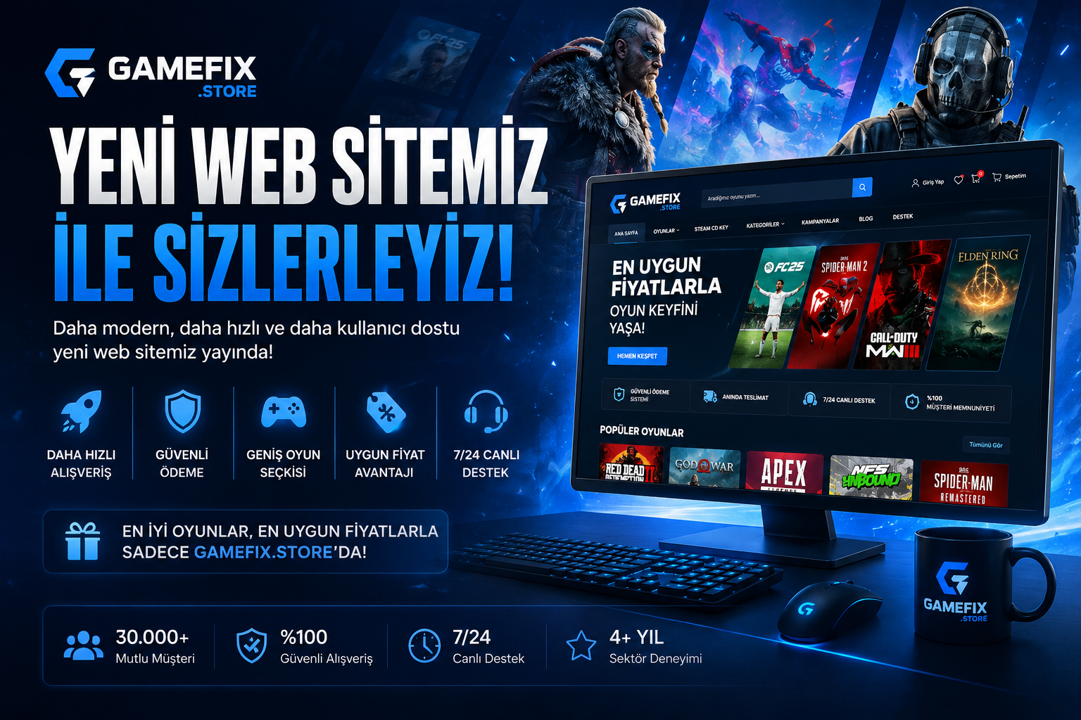 Yeni Websitemiz İle Sizlerleyiz!