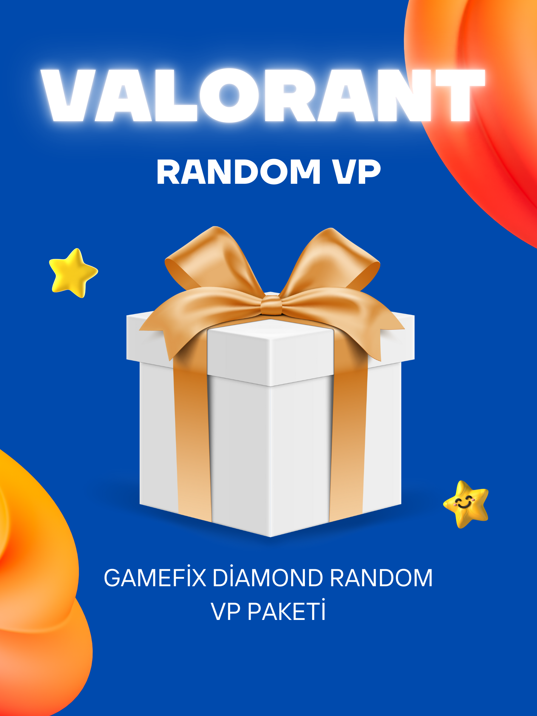 Valorant Diamond Random VP Paketi
