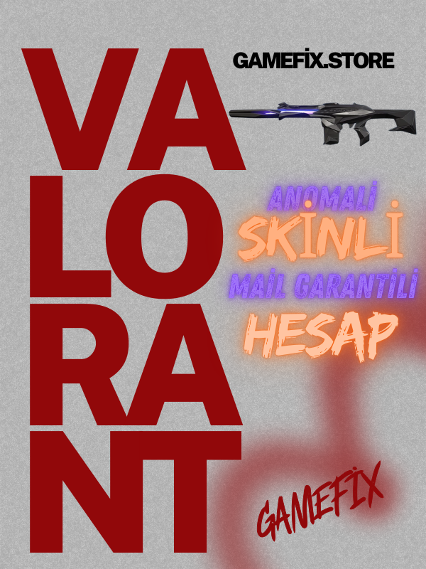 +VİP TR Anomali Skinli Valorant Hesap (Mail Değişen)