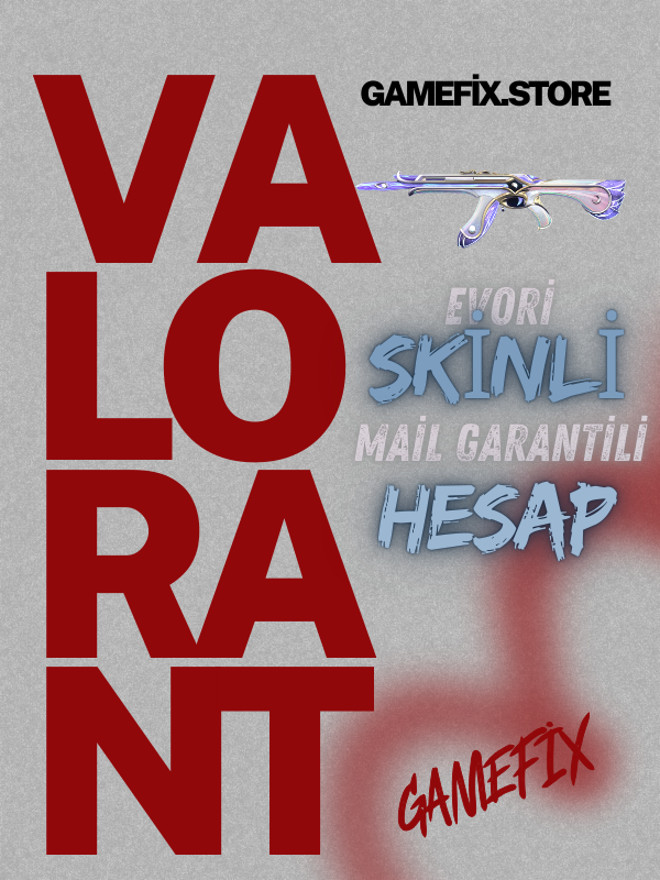 +VİP TR Evori Skinli Valorant Hesap (Mail Değişen)