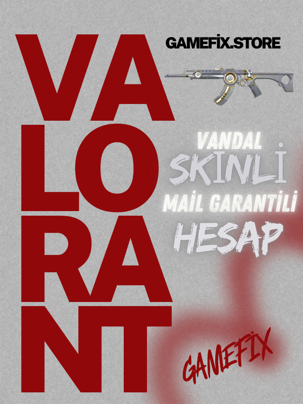 +VİP TR Vandal Skinli Valorant Hesap (Mail Değişen)